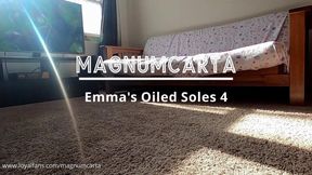 "Emma's Oiled Soles 4" PART 1- Full video