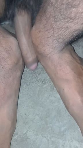 Widened his leg