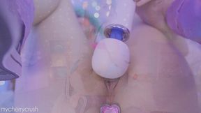 cherrycrush - horny bulma from dragon ball trains anal and rides a big cock 🔥