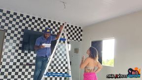 nao tenho dinheiro pra pagar o eletricista paguei de outra forma mais gostosa com minha buceta - marcio baiano official