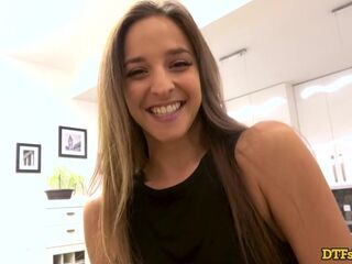 DTFsluts - Amira Adara fucked all over the house