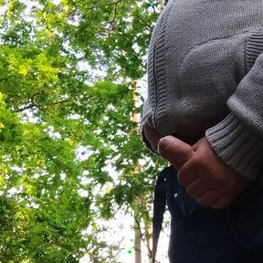 Public Wank in the Woods