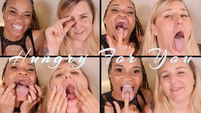 Hungry For You- Goddess Rosie Reed And Ember Mae Compete To Eat You By Showing Their Big Hungry Mouths- standard definition