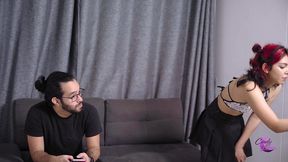 i got caught cheating on my boyfriend with his best friend and he loved it. cindy luna petite-axl rey-william vega
