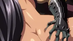 Harem of lust in episode 1 of Kuroinu