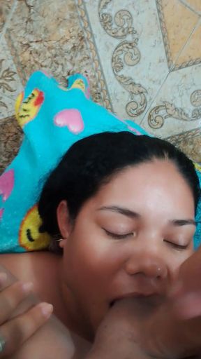 Beautiful Blowjob From My Horny Girlfriend