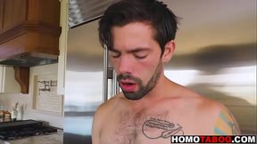 He fucks his step brother'_s husband without condom