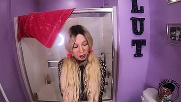 STEPDAUGHTER wanna go to party and make a deal with her dad Kenzie Reeves