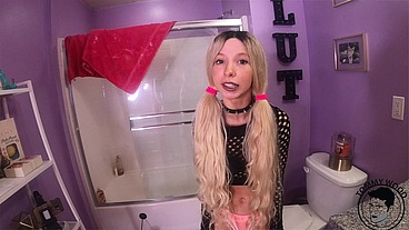STEPDAUGHTER wanna go to party and make a deal with her dad Kenzie Reeves