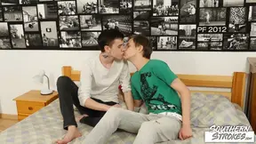 Hot Twinks Vitali Kutcher And Corey Law Bareback