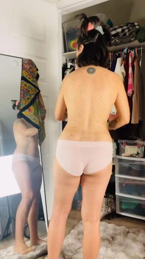 Spy on me changing clothes