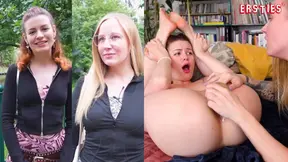 German tattooed babe seduces her blind date