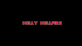 helly hellfire masturbates in fishnets before scott lyons blowjob