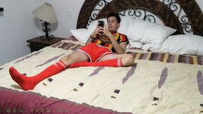 Twink Foot Fetish Action: College Boys Mateo & Petit Are Licking & Worshipping Their Boyish Feet From Each Other. The Whole Scenario Gets So Kinky That They End Up Kissing Each Other Sensually. Get Ready For Pure Hotness!