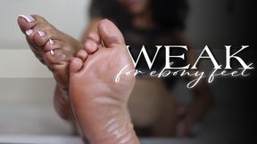 Weak For Ebony Feet