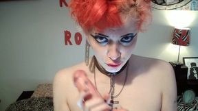 JOI with Dildo Cum in My Mouth Dirtytalk