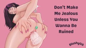 Dominant GF soaks your cock while praising you