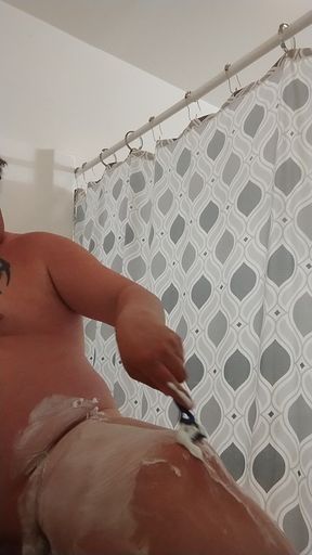 4-21-2026 Showering and Shaving at a Different Angle