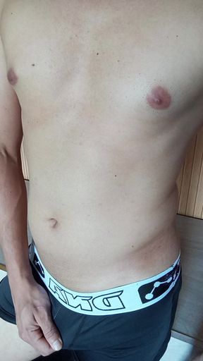 White Boy Shows Chests