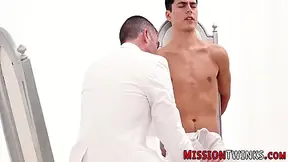Religious Mormon Hunk Gets Cock Tugged 10 Min