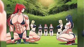 Strong Womens Seductive Journey into Muscular Power and Desire