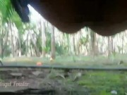 Tik Tok Teen girl pissing in coconut grove