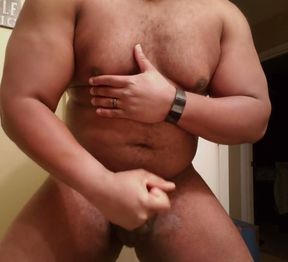 Friday morning dick stroking