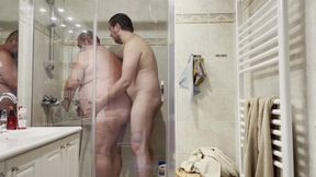 Hot Shower with Big Daddy