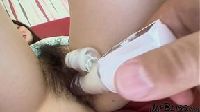 Japanese Slut Blowing On The Balcony