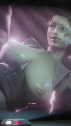 Ahsoka XXX - Star Wars Ahsoka Tano touching herself while watching Porn   Clip 3