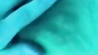 Vanilla play into the stand up tanning bed