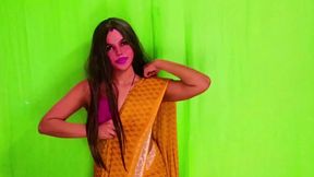 Indian Bhabhi's raw, ravished by photographer's lens during steamy saucy shoot