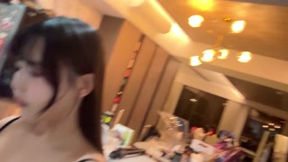 I found a Beautiful Milf Cooking in a Very Sexy dress with her Huge boobs