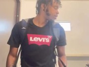 Trying to bust a nut outside at the park , instead I busted in a public restroom 🥜 🙀