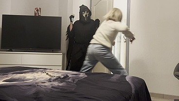 Scream X Hard Anal parody Lety Howl VS GhostFace