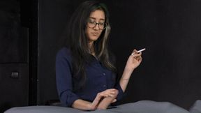 (HD) Smoking handjobs