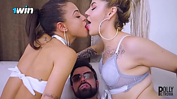 Polina Petrova's filthy freaky freakshow with two studs