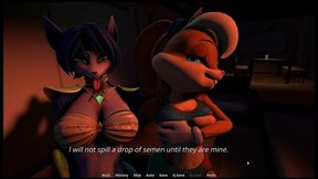 please fur my wife [ ntr hentai game pornplay ] ep.1 krystal is cheating on fox with tails in the back alley