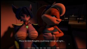 please fur my wife [ ntr hentai game pornplay ] ep.1 krystal is cheating on fox with tails in the back alley