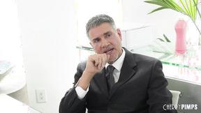 ”Ass Pumping Hardcore At the Office For Isabella Nice After She Deepthroats Her Coworker”