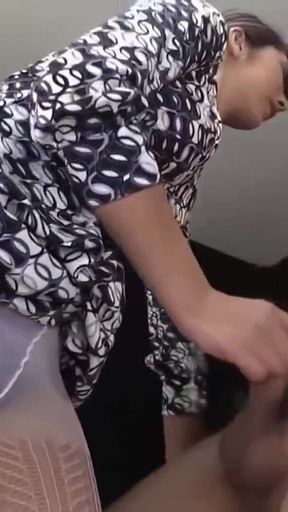 Seductive Patterned Pantyhose Legs 2 - Karen Uehara - Ep 2