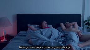 Step Mom Gets Super Wild and Rides Me Hard in Our Shared Hotel Bed