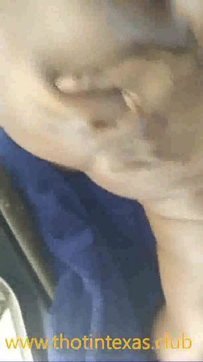 Spectacular moment from "Thot in Texas - POV Amateur Ebony Big Butt Creampie"