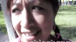 Public Picnic Table Handjob