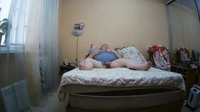 Busty StepMom Licks Her Hairy Puss With Vibrator