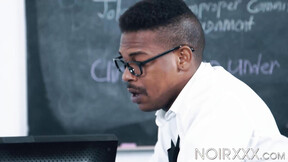 ”Black dudes Adrian Hart & Tony Genius set the books aside to fuck one another”