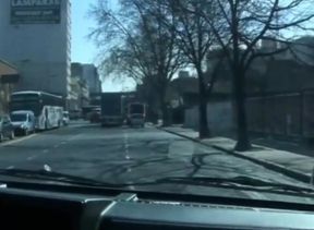 Amazing gay sex scene in the van