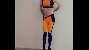 Sexy Yoga Girl Showing Off