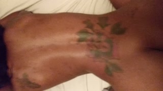 Chocolate Ebony Loves Anal, ASS smackin on Daddy Dick