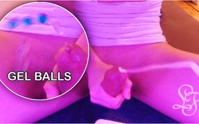 Gel Balls Growing Inside Dick Make Me Cum